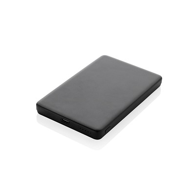 Orion 5.000mAh 5W magnetische Powerbank aus RCS rec. Alu, schwarz