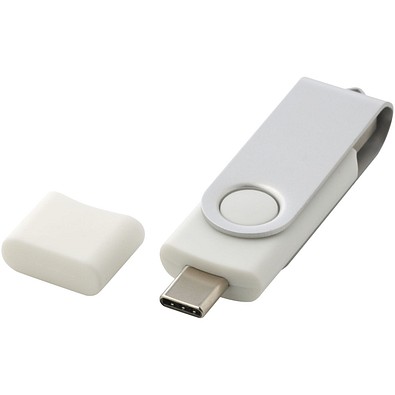 OTG Rotate USB Typ-C Stick, weiss, 16GB