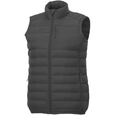 Pallas GRS recycelter wattierter Bodywarmer für Damen, storm grey, XL