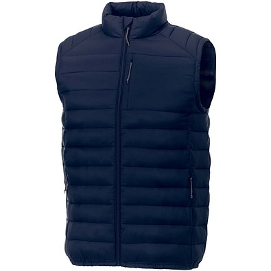 Pallas GRS recycelter wattierter Bodywarmer für Herren, navy, M