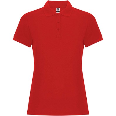 Pegaso Premium Poloshirt für Damen, rot, XL