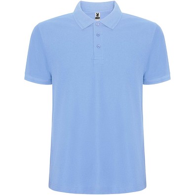 Pegaso Premium Poloshirt für Kinder, himmelblau, 9/10