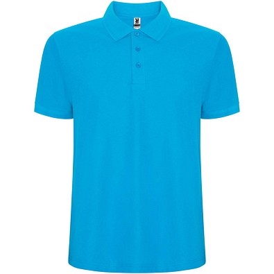 Pegaso Premium Poloshirt für Kinder, türkis, 5/6