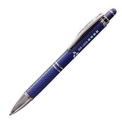 PENKO® Metall-Touch-Kugelschreiber Rombo, blau