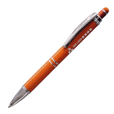 PENKO® Metall-Touch-Kugelschreiber Rombo, orange
