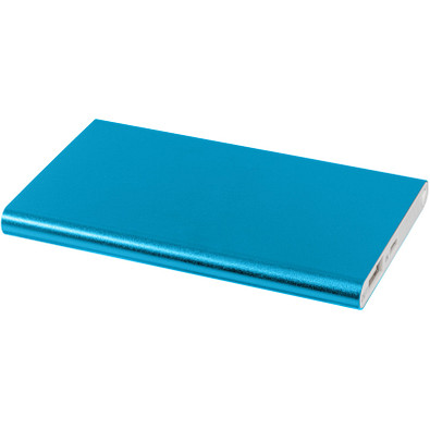 Aluminium Powerbank Pep, 4.000 mAh, hellblau