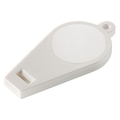 Pfeife Schlüsselanhänger, weiß