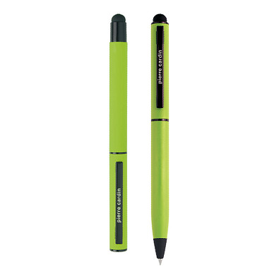 Pierre Cardin® CELEBRATION Set aus Rollerball Touchpen und Kugelschreiber Stylus, grün