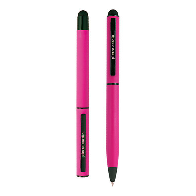 Pierre Cardin® CELEBRATION Set aus Rollerball Touchpen und Kugelschreiber Stylus, rosa