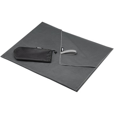 Pieter ultraleichtes und schnell trocknendes GRS Handtuch 100 × 180 cm, grau