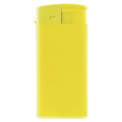Piezo-Feuerzeug XL, Gelb/Matt