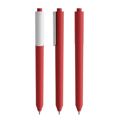 Pigra P03 Push Kugelschreiber, Red-White