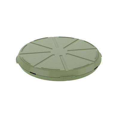 Pizzabox ToGo, geselliges grün