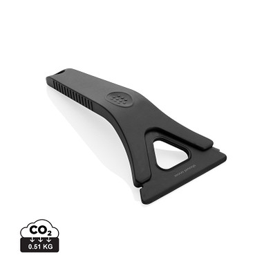 Polard 3-in-1-Eiskratzer aus RCS recyceltem Kunststoff, schwarz