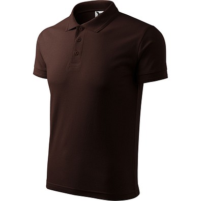 MALFINI Polohemd Herren Pique Polo, 3XL, kaffee