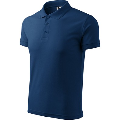 MALFINI Polohemd Herren Pique Polo, 3XL, mitternachtsblau