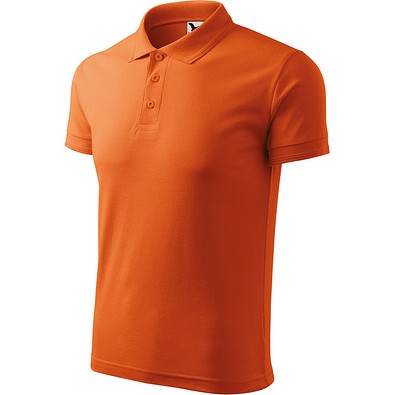 MALFINI Polohemd Herren Pique Polo, 3XL, orange