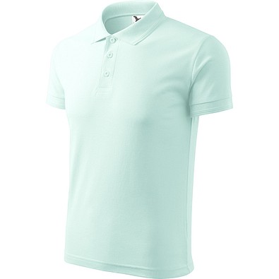 MALFINI Polohemd Herren Pique Polo, L, frost