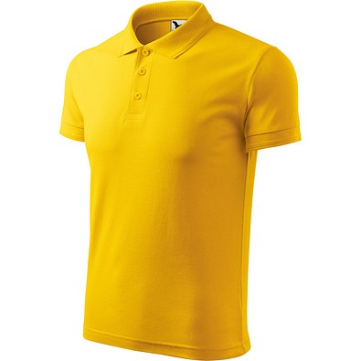 MALFINI Polohemd Herren Pique Polo, L, gelb