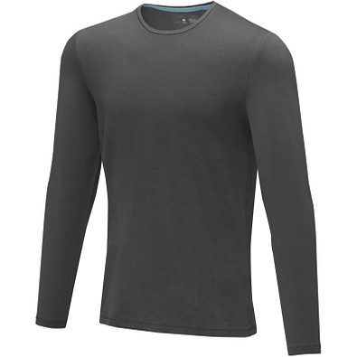 ELEVATE Herren Langarmshirt Ponoka, storm grey, XL