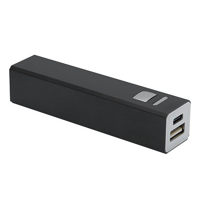 Powerbank ENDURANCE RECYCLED 2.600 mAh,schwarz