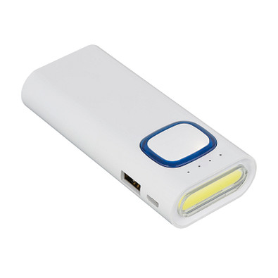 reflects® Powerbank mit COB LED Taschenlampe Collection 500, blau reflects® Powerbank mit COB LED Taschenlampe Collection 500, blau