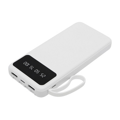 Powerbank MULTI CHARGE 10.000 mAh,weiß