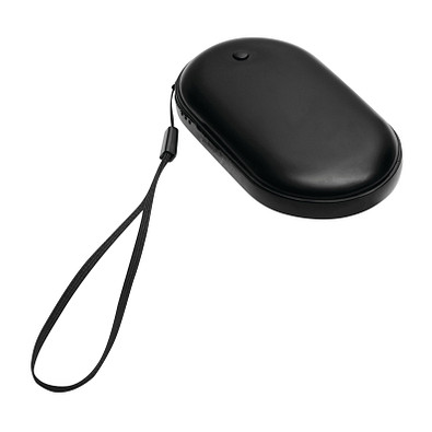Powerbank und Taschen- / Handwärmer HEAT POWER,schwarz