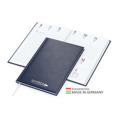 Geiger-Notes Wochentimer Prestige Bestseller, dunkelblau inkl. Silberprägung