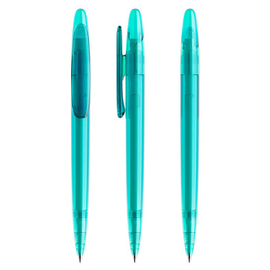 prodir® Drehkugelschreiber DS 5 ohne Metallspitze, blaue Mine, petrol transparent prodir® Drehkugelschreiber DS 5 ohne Metallspitze, blaue Mine, petrol transparent