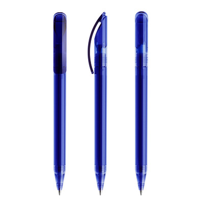 prodir® Drehkugelschreiber DS3 TTT Twist, blaue Mine, klassikblau