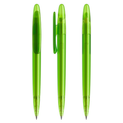 prodir® Drehkugelschreiber DS5 TFF Twist, blaue Mine, hellgrün