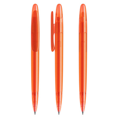prodir® Drehkugelschreiber DS5 TFF Twist, blaue Mine, orange