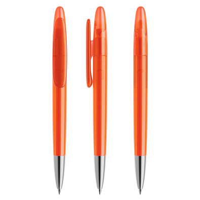 prodir® Drehkugelschreiber DS5 TFS Twist, blaue Mine, orange