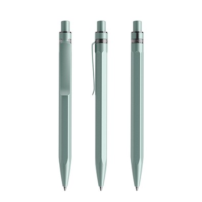 prodir QS50 Stone PQS Push Kugelschreiber, Jade Green-Jade Green satin finish