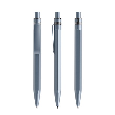 prodir QS50 Stone PQS Push Kugelschreiber, Lazulite Blue-Lazulite Blue satin finish