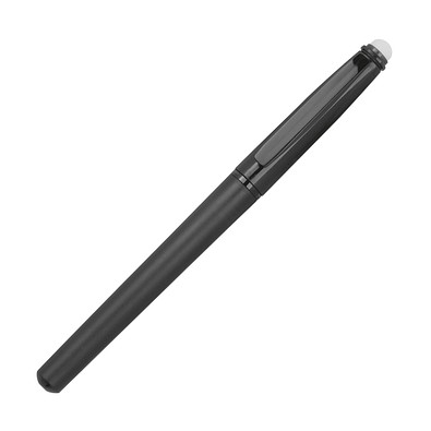 Radierbarer Gelstift aus Kunststoff, schwarz