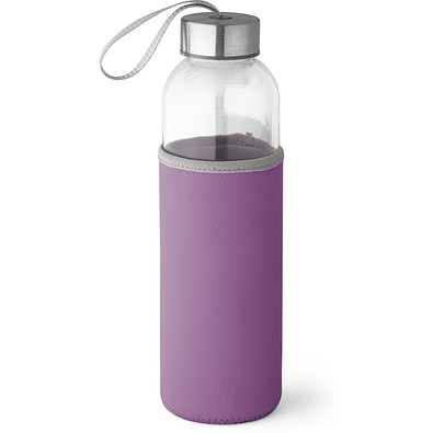 RAISE. Glas und Edelstahl Sportflasche 520 mL, Violett