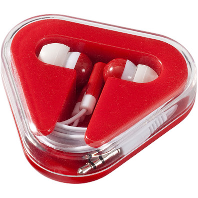 Rebel Ohrhörer, rot,weiss