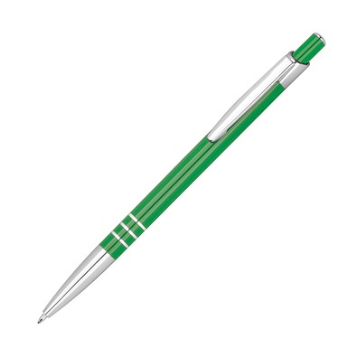 Recycelter Aluminium Kugelschreiber, grün
