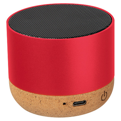 Recycelter Lautsprecher Brest,rot