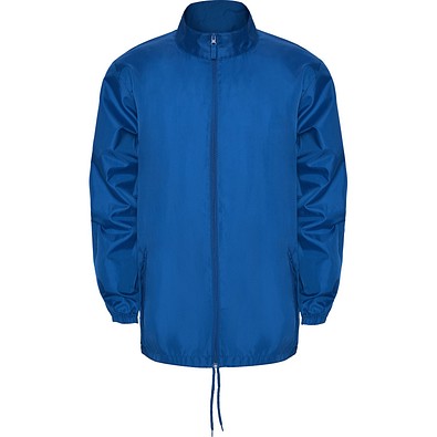 Regenjacke – leichte Windjacke mit Reißverschluss, XXXL, Royalblau