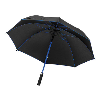 Automatik-Portierschirm, schwarz/blau