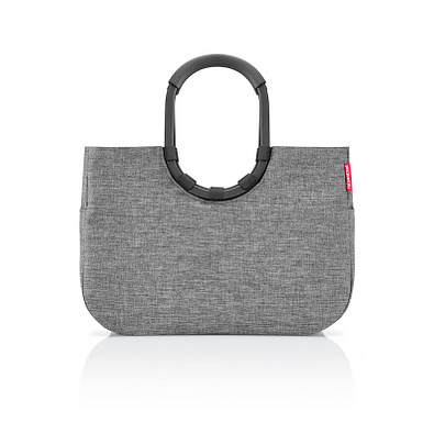 reisenthel® Einkaufstasche loopshopper L frame twist silver