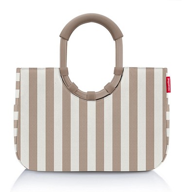 reisenthel® Einkaufstasche loopshopper M, summerstripes coffee