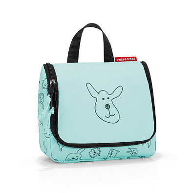 reisenthel® Kulturtasche toiletbag S kids, cats and dogs mint