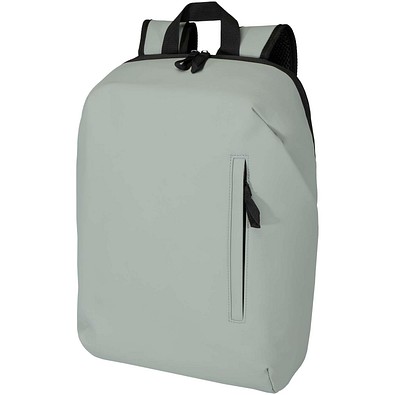 Resi Plus 15 GRS recycelter diebstahlsicherer Rucksack 18L, grau