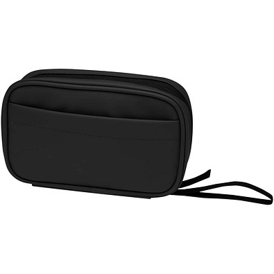 Resi Plus GRS recycelte Tech-Tasche 1L, schwarz