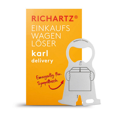 RICHARTZ EINKAUFSWAGENLÖSER karl "delivery" RICHARTZ EINKAUFSWAGENLÖSER karl "delivery"