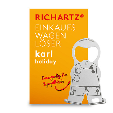RICHARTZ EINKAUFSWAGENLÖSER karl holiday
